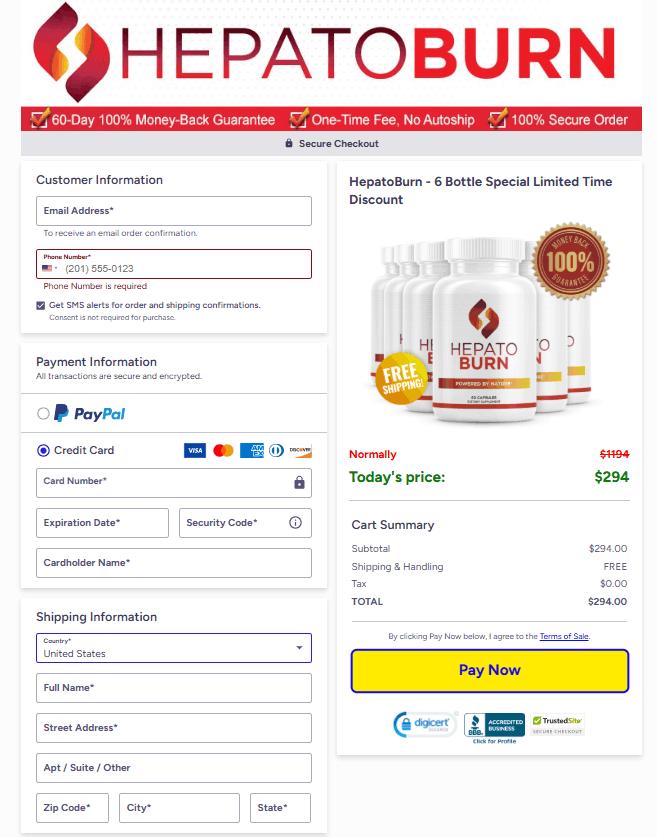 HepatoBurn-checkout-page